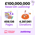 British Heart Foundation reaches £100 million through donations via JustGiving