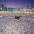 Muslim pilgrims performing Hajj in Makkah, in the days of Dhul Hijjah